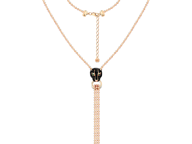 Золотое колье "Пантера" 0