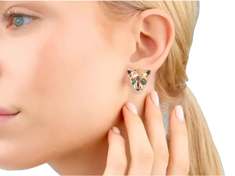 Золотые серьги 1