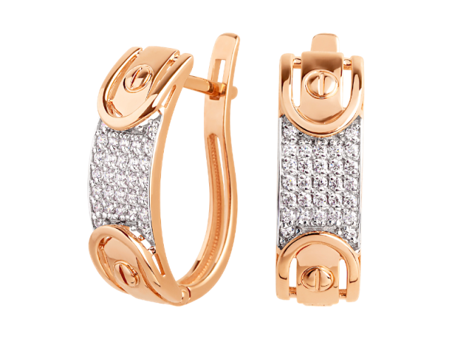 Золотые серьги 0