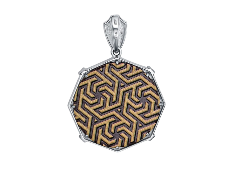 Серебряная подвеска "Величественный Орел" 1