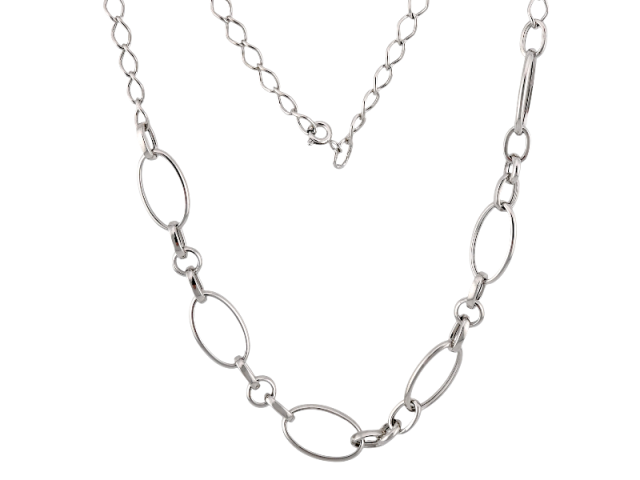 Колье из белого золота 0