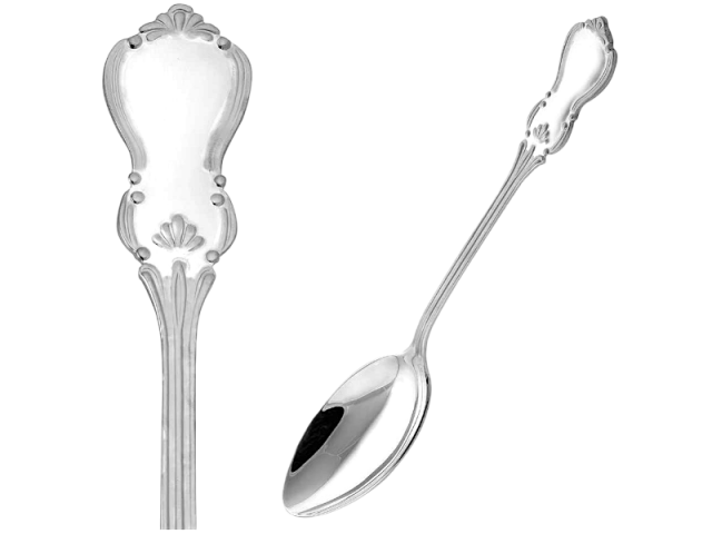 Серебряная ложка, кофейная 0