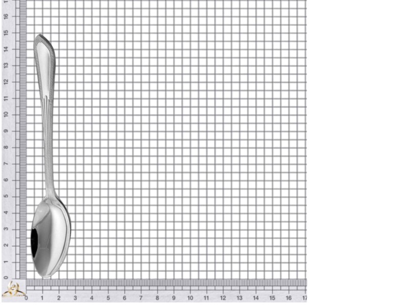 Серебряная ложка, кофейная 1
