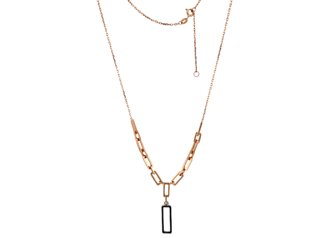 Золотое колье с бриллиантами 0