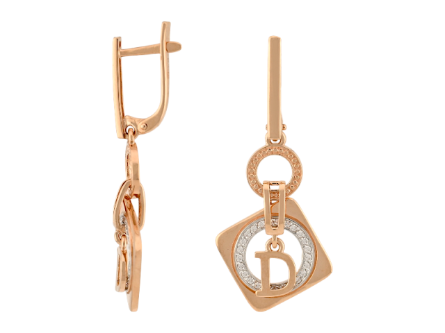 Золотые серьги 0