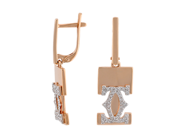 Золотые серьги 0