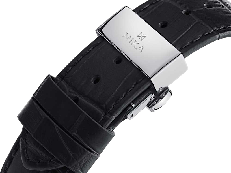 Серебряные мужские часы SLIMLINE 1