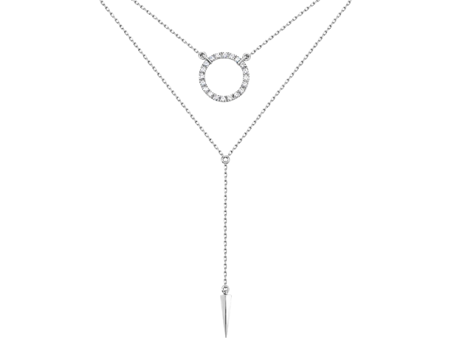 Платиновое колье 0