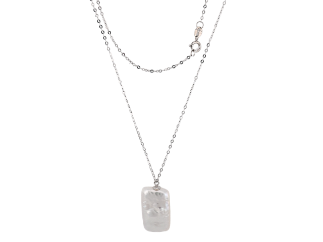 Золотое колье с барочным жемчугом 0