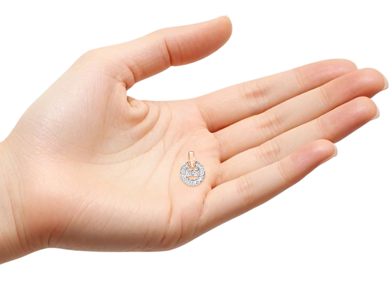 Золотая подвеска 1