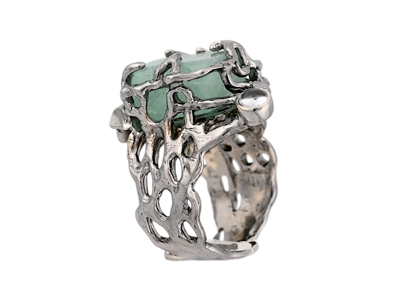 Кольцо "Живица земная" 1