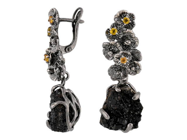 Серьги "Легенда севера" 0