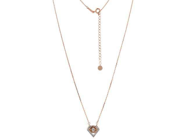 Золотое колье с бриллиантами 0